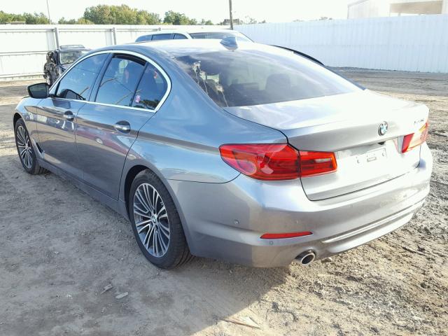 WBAJA5C36HG897734 - 2017 BMW 530 I GRAY photo 3