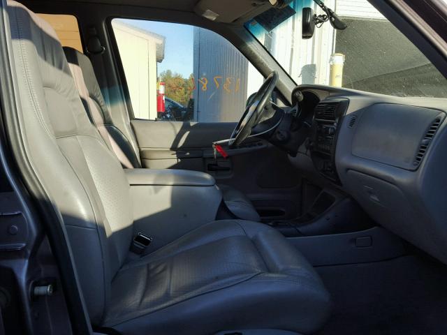 1FMDU35P3VZA23283 - 1997 FORD EXPLORER GRAY photo 5