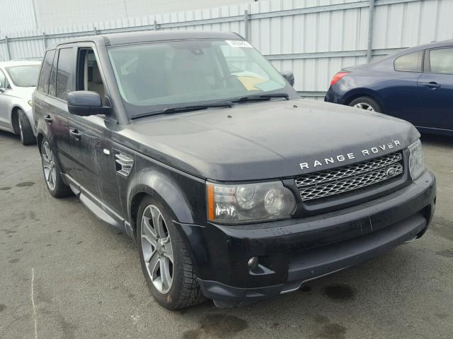 SALSH2E48CA718122 - 2012 LAND ROVER RANGE ROVE BLACK photo 1