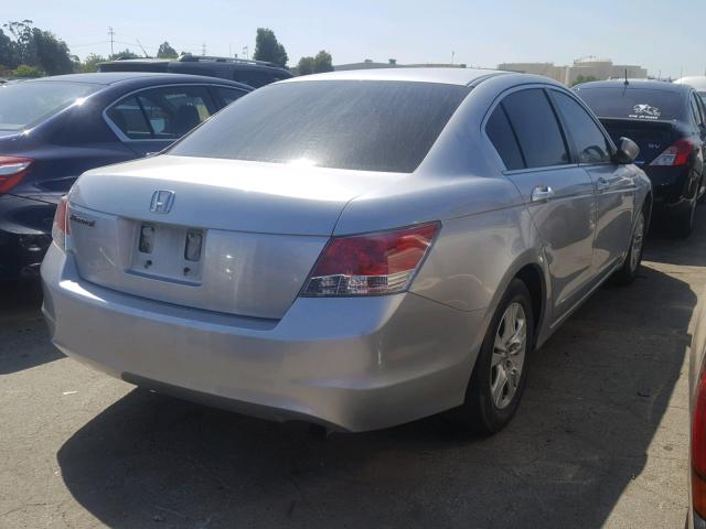 1HGCP26449A070303 - 2009 HONDA ACCORD LXP SILVER photo 4