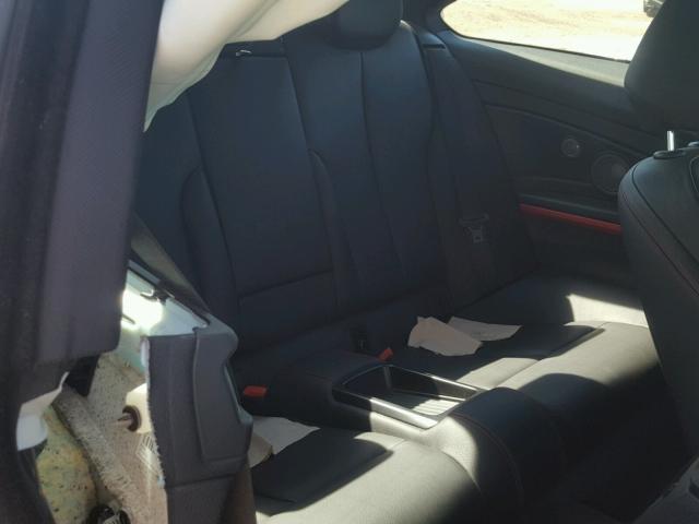 WBA3N5C56EK196439 - 2014 BMW 428 XI SILVER photo 6