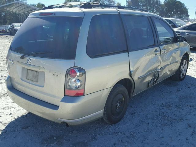 JM3LW28J340518685 - 2004 MAZDA MPV GOLD photo 4