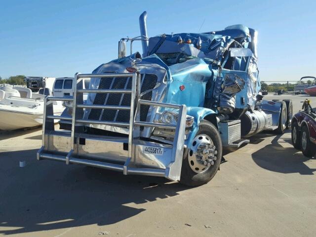 1XPXD49X5HD422214 - 2017 PETERBILT 389 BLUE photo 2