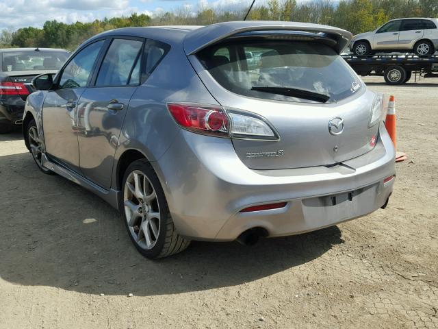 JM1BL1H35A1171018 - 2010 MAZDA SPEED 3 SILVER photo 3