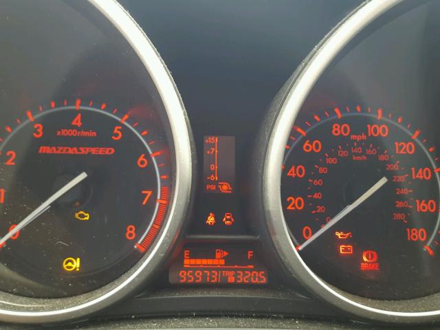 JM1BL1H35A1171018 - 2010 MAZDA SPEED 3 SILVER photo 8