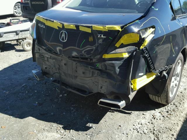 19UUA86529A010649 - 2009 ACURA TL BLACK photo 9