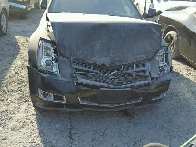 1G6DV57V680211882 - 2008 CADILLAC CTS HI FEA BLACK photo 7