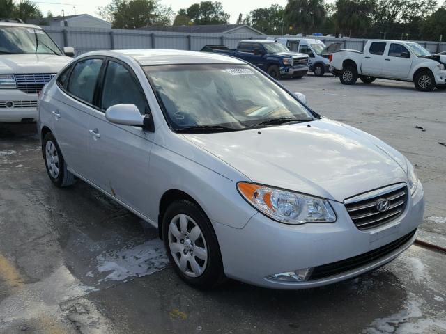 KMHDU46D59U588194 - 2009 HYUNDAI ELANTRA GL SILVER photo 1