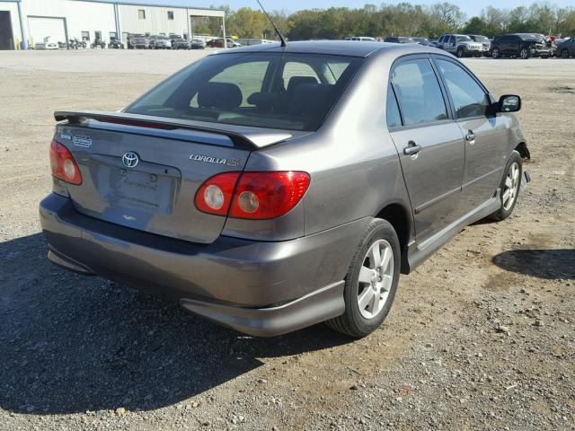 1NXBR32E75Z544287 - 2005 TOYOTA COROLLA CE SILVER photo 4