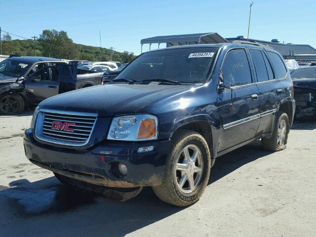 1GKDS13S682227762 - 2008 GMC ENVOY BLUE photo 2