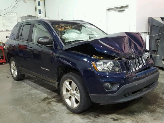 1C4NJCBB5ED536218 - 2014 JEEP COMPASS BLUE photo 1