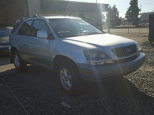 JT6GF10U0Y0072101 - 2000 LEXUS RX 300 SILVER photo 1