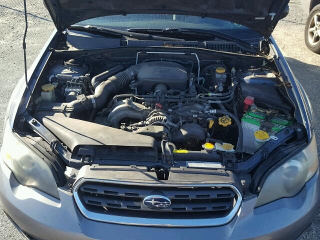 4S4BP61C957368154 - 2005 SUBARU LEGACY OUT BLUE photo 7