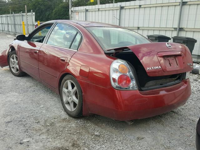 1N4BL11D84C186002 - 2004 NISSAN ALTIMA SE RED photo 3