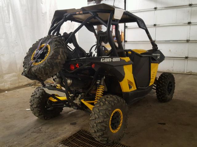 3JBPXLP15DJ005888 - 2013 CAN-AM MAVERICK 1 YELLOW photo 4