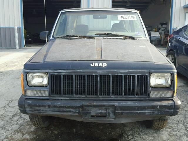 1J4FJ27S1ML561963 - 1991 JEEP CHEROKEE BLUE photo 9