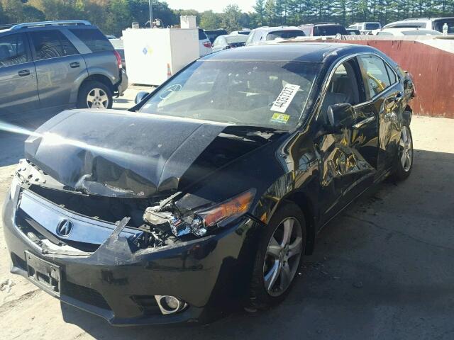 JH4CU2F60BC005515 - 2011 ACURA TSX BLACK photo 2