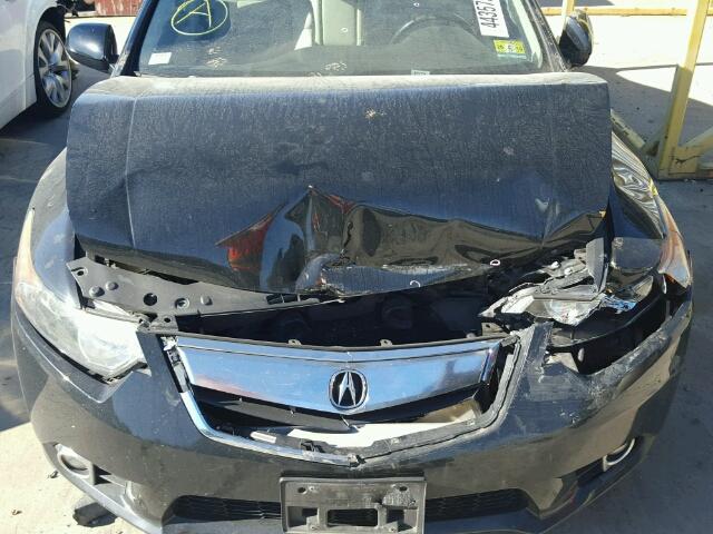 JH4CU2F60BC005515 - 2011 ACURA TSX BLACK photo 7