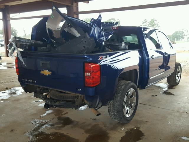 3GCPCSEC7EG258278 - 2014 CHEVROLET SILVERADO BLUE photo 4