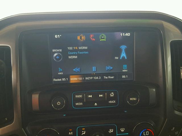 3GCPCSEC7EG258278 - 2014 CHEVROLET SILVERADO BLUE photo 9