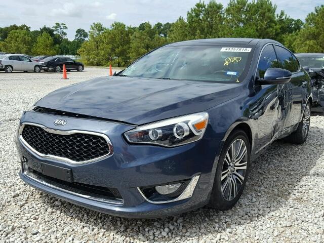 KNALN4D7XF5171974 - 2015 KIA CADENZA PR GRAY photo 2