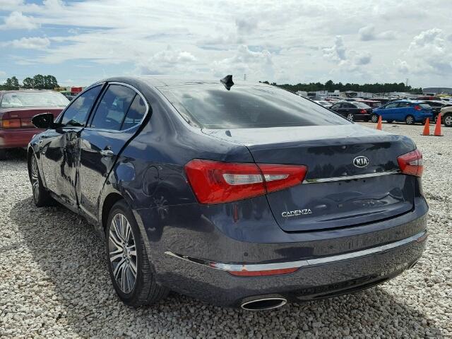 KNALN4D7XF5171974 - 2015 KIA CADENZA PR GRAY photo 3