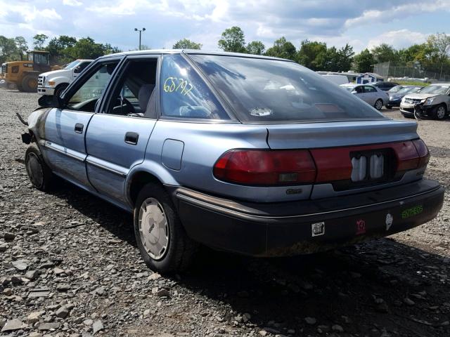 1Y1SK7165LZ011618 - 1990 GEO PRIZM BASE BLUE photo 3