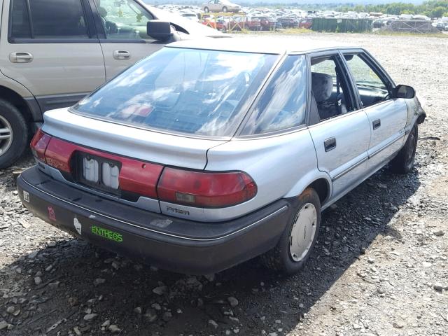 1Y1SK7165LZ011618 - 1990 GEO PRIZM BASE BLUE photo 4