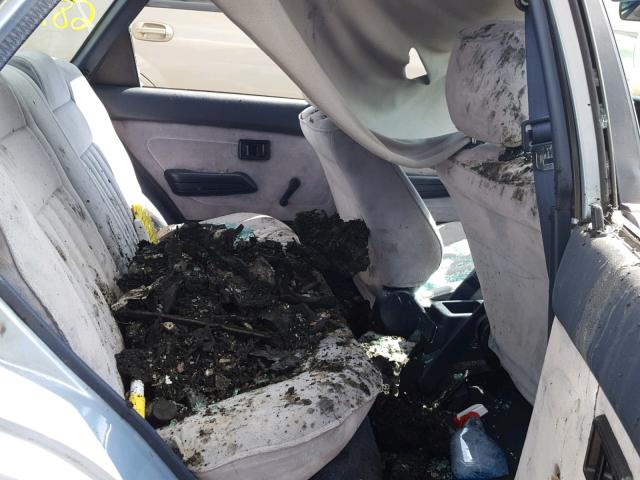 1Y1SK7165LZ011618 - 1990 GEO PRIZM BASE BLUE photo 6