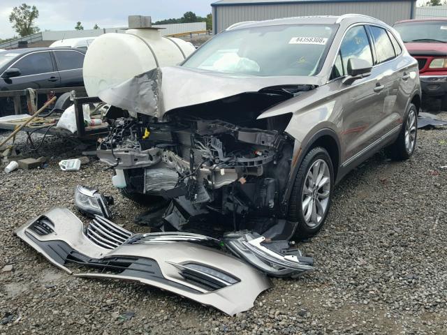 5LMCJ2C97JUL07944 - 2018 LINCOLN MKC SELECT 棕色 照片 2