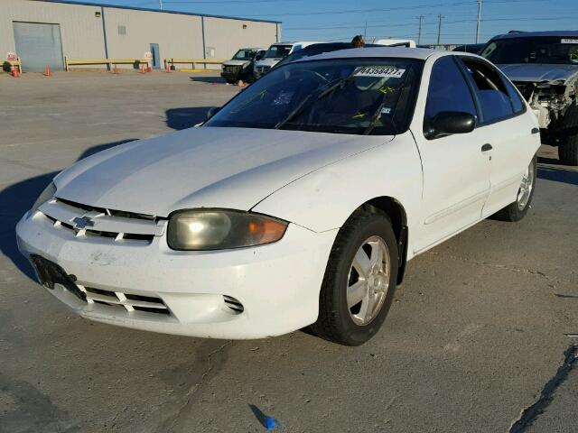 1G1JF52FX37252585 - 2003 CHEVROLET CAVALIER L WHITE photo 2