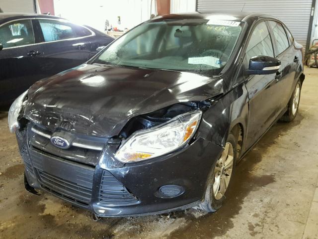 1FADP3F28DL226174 - 2013 FORD FOCUS SE BLACK photo 2