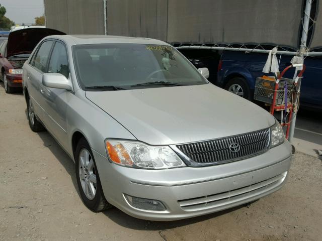 4T1BF28BXYU101376 - 2000 TOYOTA AVALON XL Сұр фото 1