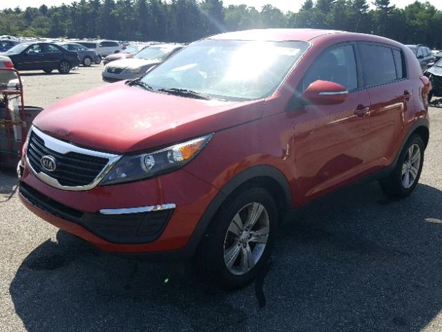 KNDPB3A28C7192709 - 2012 KIA SPORTAGE B RED photo 2