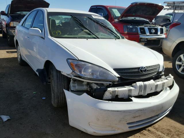 4T1BE32K02U007175 - 2002 TOYOTA CAMRY LE WHITE photo 1