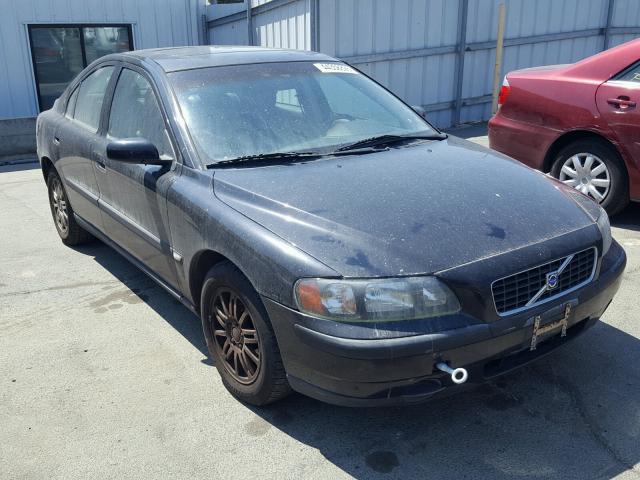 YV1RS64A442419576 - 2004 VOLVO S60 BLACK photo 1