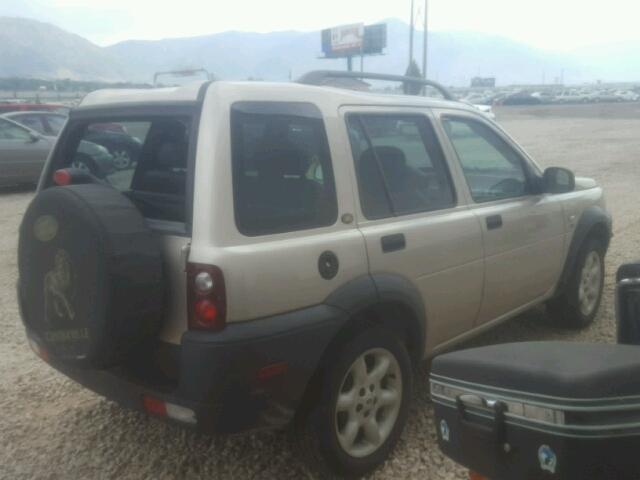 SALNY22292A397612 - 2002 LAND ROVER FREELANDER BEIGE photo 4