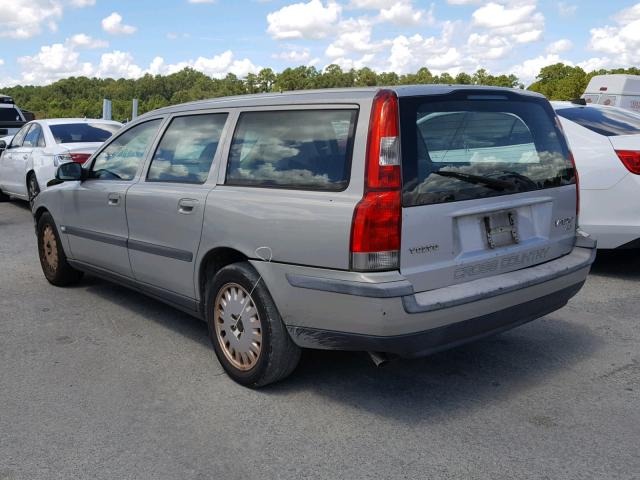 YV1SW58D711102638 - 2001 VOLVO V70 2.4T SILVER photo 3