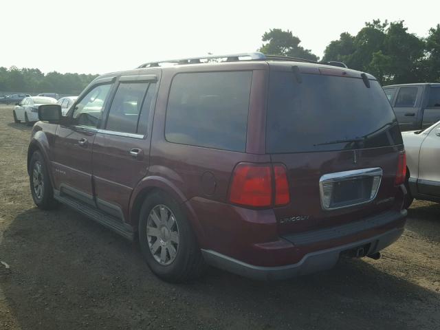 5LMFU28R54LJ02405 - 2004 LINCOLN NAVIGATOR Rot Foto 3