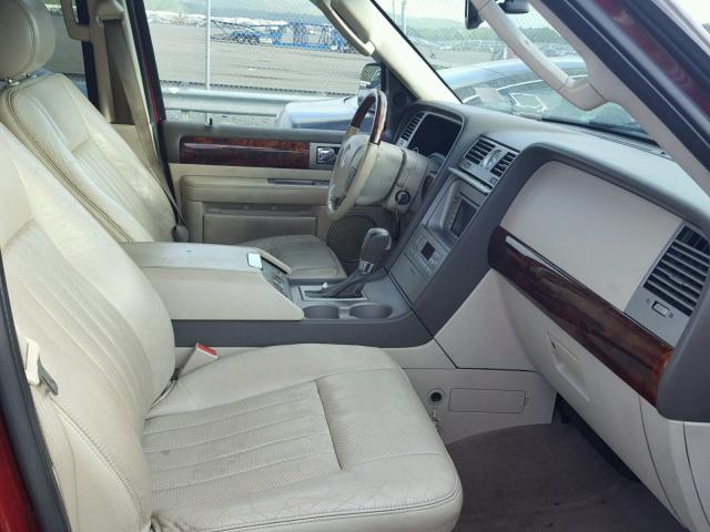 5LMFU28R54LJ02405 - 2004 LINCOLN NAVIGATOR Rot Foto 5