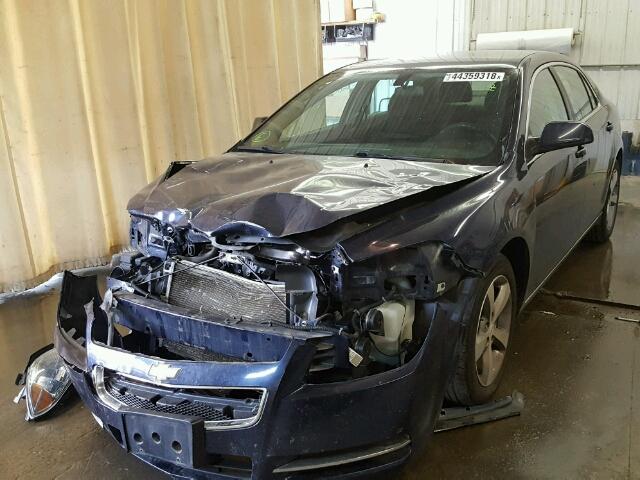 1G1ZC5EU4BF358749 - 2011 CHEVROLET MALIBU 1LT BLUE photo 2