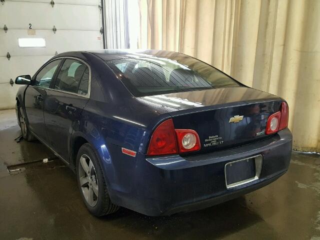 1G1ZC5EU4BF358749 - 2011 CHEVROLET MALIBU 1LT BLUE photo 3