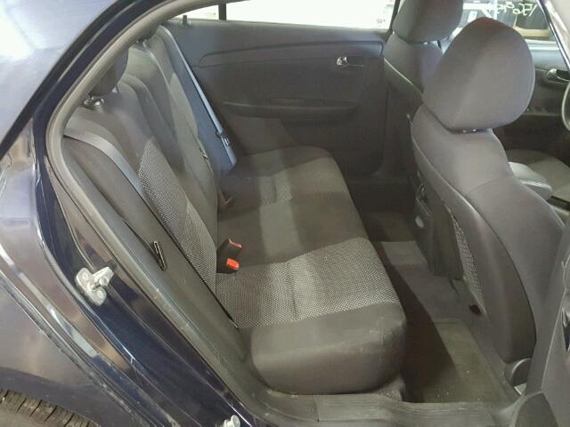 1G1ZC5EU4BF358749 - 2011 CHEVROLET MALIBU 1LT BLUE photo 6