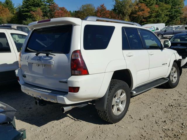 JTEBT17R840040872 - 2004 TOYOTA 4RUNNER LI WHITE photo 4