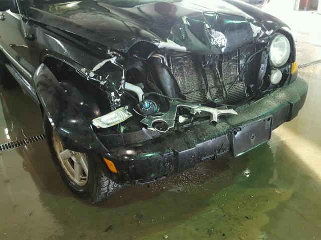 1J4GL58K76W294165 - 2006 JEEP LIBERTY LI BLUE photo 9