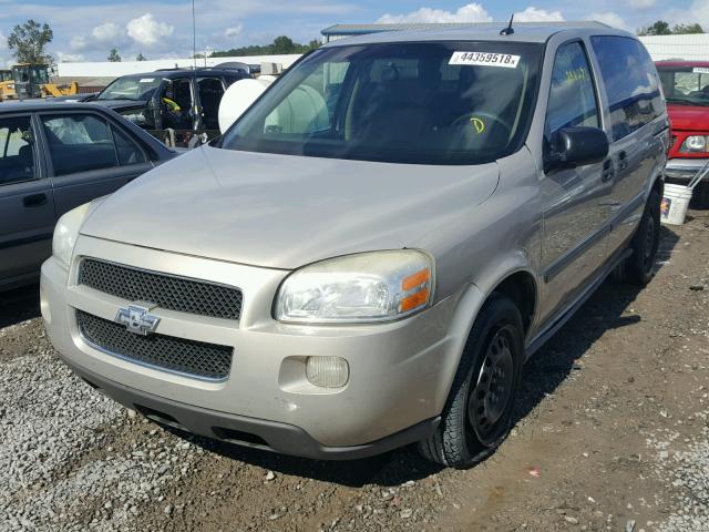 1GNDU23197D107046 - 2007 CHEVROLET UPLANDER L BEIGE photo 2