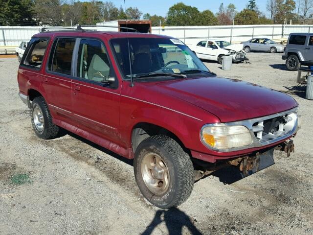 1FMDU34X0SUA34123 - 1995 FORD EXPLORER BURGUNDY photo 1