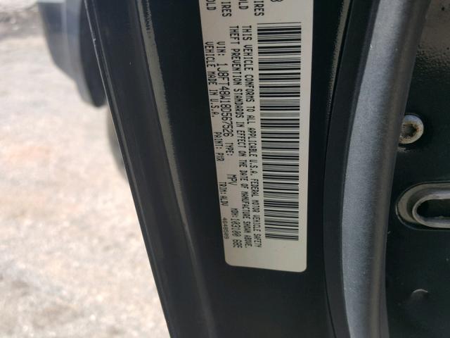 1J8FT48W18D567526 - 2008 JEEP PATRIOT LI BLACK photo 10