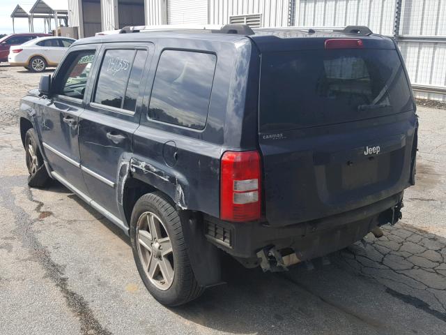 1J8FT48W18D567526 - 2008 JEEP PATRIOT LI BLACK photo 3