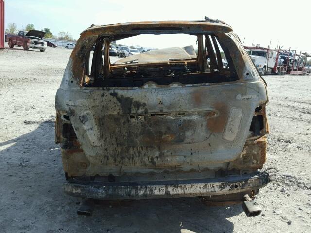 4JGBB8GB5BA724851 - 2011 MERCEDES-BENZ ML 350 4MA BURN photo 9